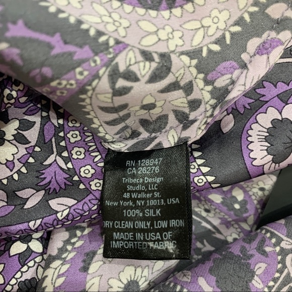 NILI LOTAN Print Silk Slipdress - Picture 8 of 8